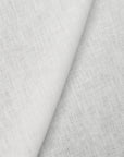 Pure Linen Fabric 3.5 oz/y² White | BH LINEN pure linen fabric by the yard