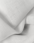 Pure Linen Fabric 4.5 oz/y² White | BH LINEN pure linen fabric by the yard