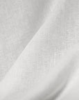Pure Linen Fabric 5.5 oz/y² Double Width White 110 inches wide | BH LINEN extra-wide linen fabric