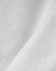 Pure Linen Fabric 5.5 oz/y² White | BH LINEN pure linen fabric by the yard