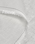 Pure Linen Fabric 5.5 oz/y² White | BH LINEN pure linen fabric by the yard