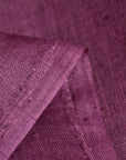 Pure Linen Fabric 5.5 oz/y² Wild Berry | BH LINEN pure linen fabric by the yard