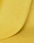 Pure Linen Fabric 5.5 oz/y² Mustard | BH LINEN pure linen fabric by the yard