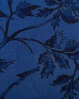 Swatch – Pure Linen Grape Vines Print Fabric | BH LINEN linen fabric samples