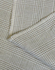 Pure Linen Houndstooth Checker Natural/Cream [LNY-HTCK]