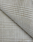 Pure Linen Houndstooth Checker Natural/Cream [LNY-HTCK]