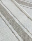Pure Linen Yarn-Dyed Heavyweight Stripe 2-Tone Fabric [LNS-HW2T]