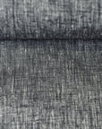 Pure Linen Fabric 2-Tone Melange 5 oz/y² Black/Off-White [LSP-L050M]