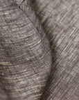 Pure Linen Fabric 2-Tone Melange 5 oz/y² Brown/Off-White [LSP-L050M]