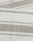 Pure Linen Yarn-Dyed Heavyweight Stripe 2-Tone Fabric [LNS-HW2T]