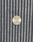 Pure Linen Yarn-Dyed 1/8" Stripe [LNS-OE3T] Indigo