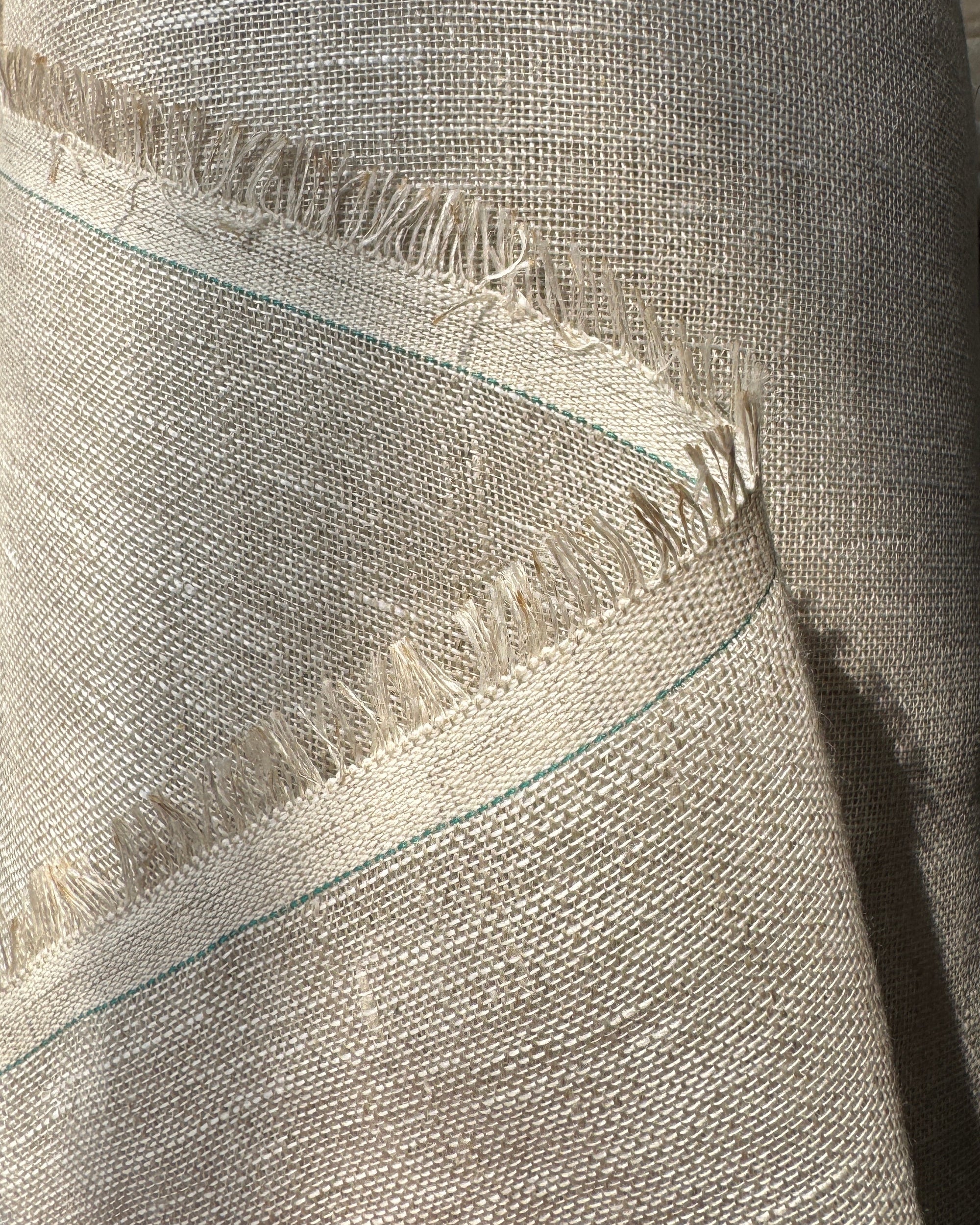 Pure Linen Gauze Fabric 2.5 oz/y² (Oatmeal)