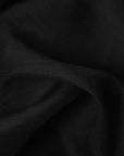 Tela de lino puro de 4,5 oz/yd², color negro [LSP-L045]