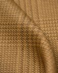 Pure Linen 2-Tone Houndstooth LargeCheck Fabric [LNJ-HLMM]