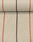 Linen Novelty Herringbone Yarn-Dyed Stripe Fabric [LND-Autumn]
