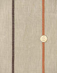 Linen Novelty Herringbone Yarn-Dyed Stripe Fabric [LND-Autumn]