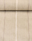 Linen Novelty Herringbone Yarn-Dyed Stripe Fabric [LND-Flax]