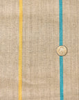 Linen Novelty Herringbone Yarn-Dyed Stripe Fabric [LND-Spa]
