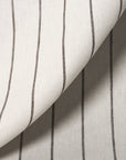 Pure Linen Yarn-Dyed Wide Stripe 2-Tone Fabric [LNS-PARS]