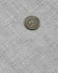Pure Linen Diamond Jacquard Fabric 4 oz/y² Ivory [LNJ-DGEM]