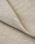 Linen Novelty Herringbone Yarn-Dyed Fabric [LNG-Buff]