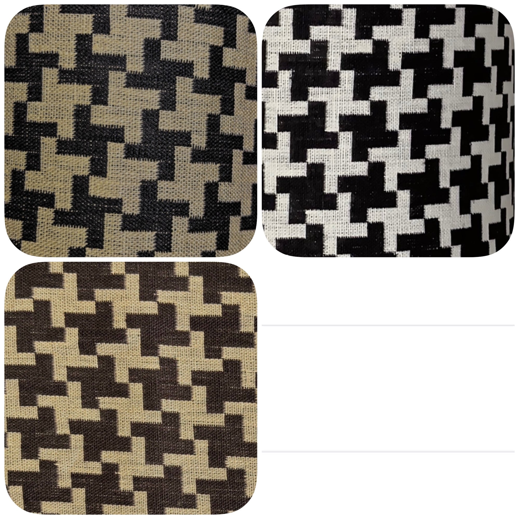 (Swatch) Pure Linen WINDMILL INTERWOVEN 2-TONE FABRIC [LNY-WI2T]