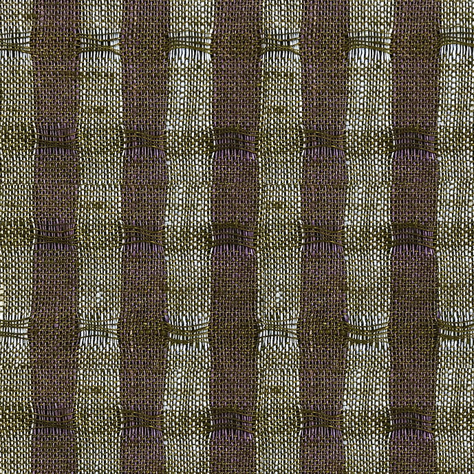 (Swatch) Pure Linen 3-Tone Jacquard Stripe Fabric