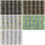 (Swatch) Pure Linen 3-Tone Jacquard Stripe Fabric