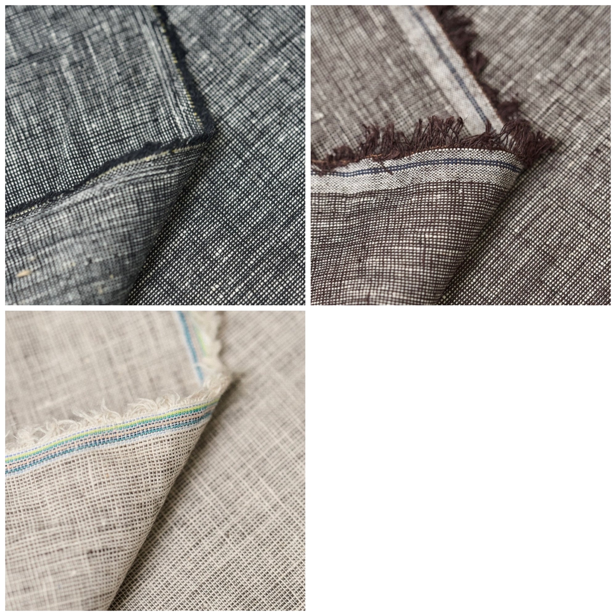 (Swatch) Pure Linen 2-Tone Melange 5 oz/y² [LSP-L050M]