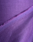 Tissu pur lin 185 g/m² Moutarde [LSP-L055]