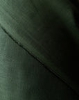 Pure Linen Fabric 5.5 oz/y² (Forest Green)
