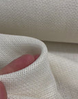 Tissu en maille pur lin 237 g/m² blanc cassé [LNJ-LHM7]