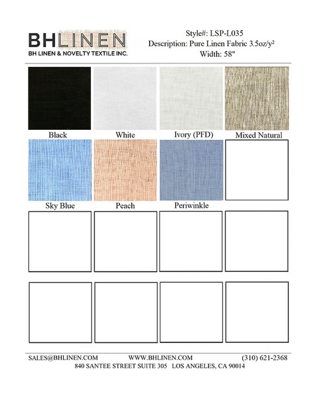 Collections – BH LINEN